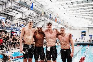 200 Free Relay at Atlantic 10's